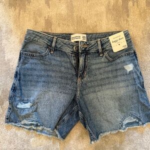 Abercrombie kids Baggy jeans shorts